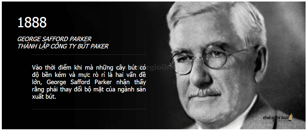 Lịch sử thương hiệu bút Parker